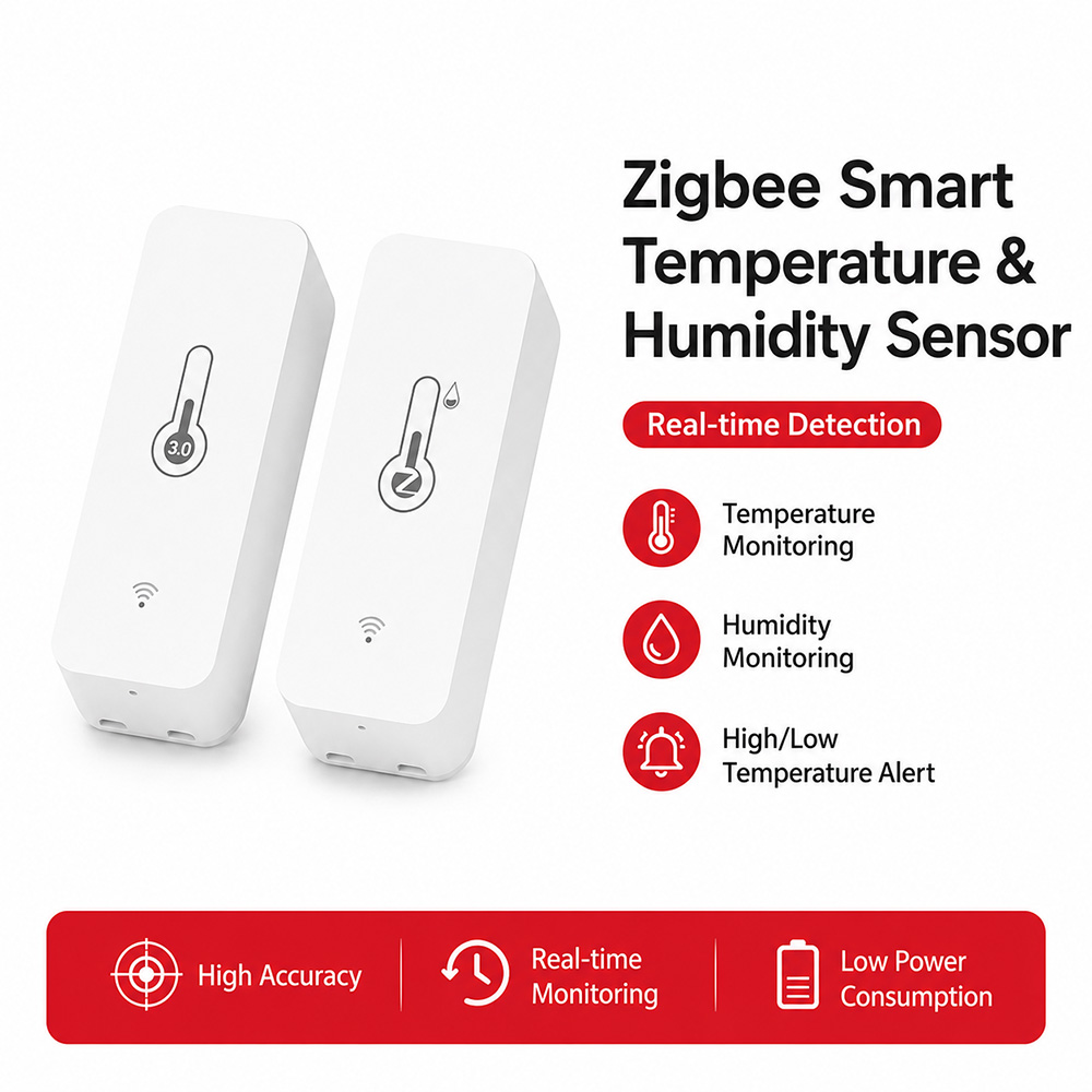Digital Hygrometer Probe - Датчик температуры и влажности Zigbee, умный