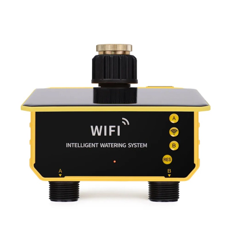 WiFi-контроллер полива с солне – обзор и цена Timer Dual Outlet