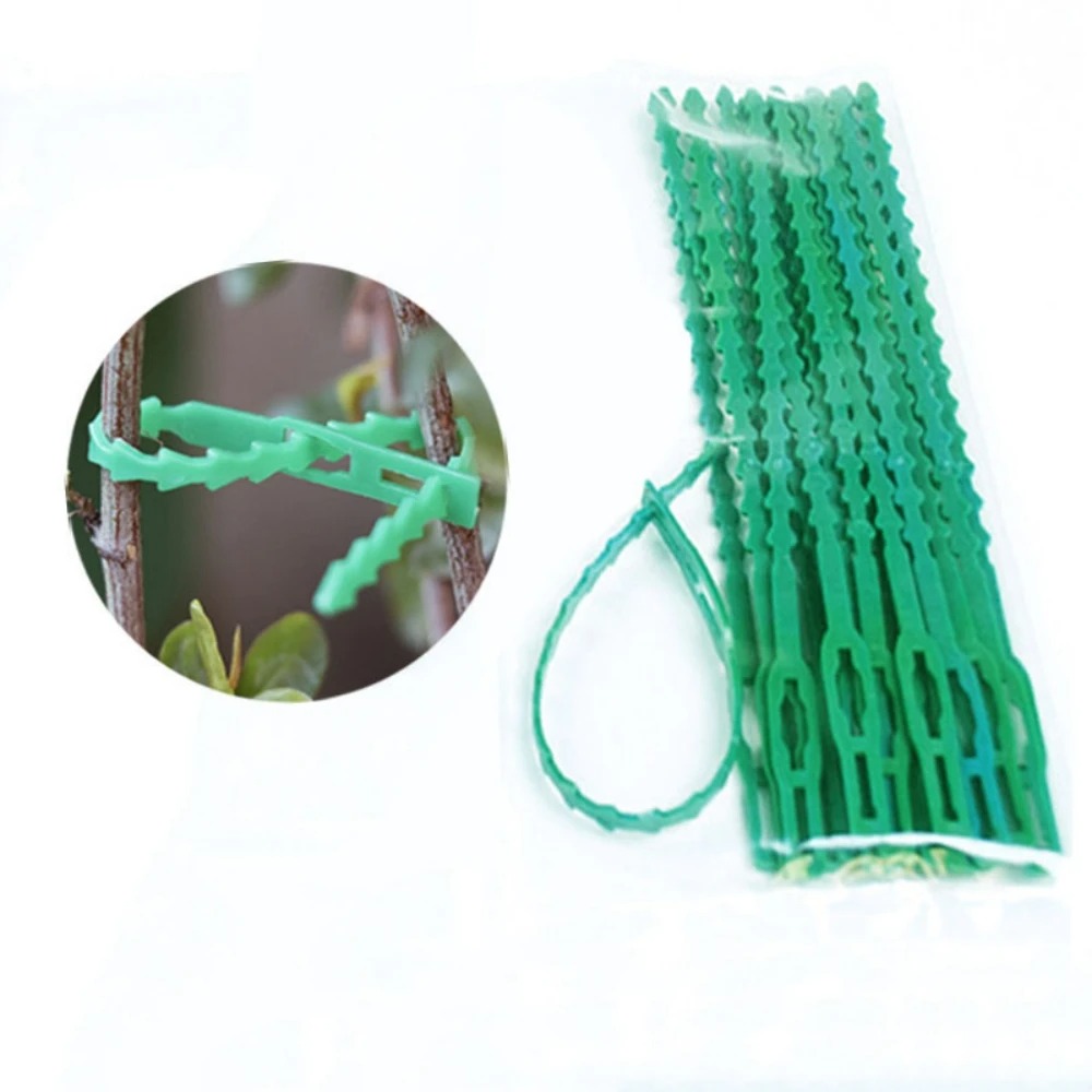 50 шт. регулируемых пластиковы – обзор и цена Vine Climbing Plastic