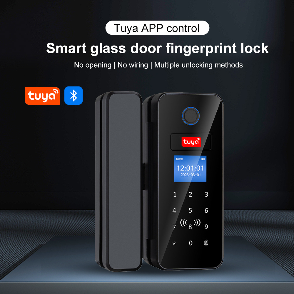 Умный стеклянный дверной замок – обзор и цена Glass Door Hinge