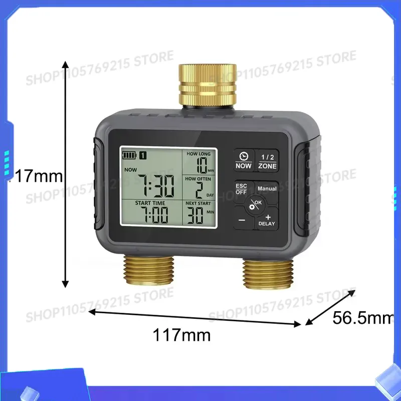 Умный контроллер полива для са – обзор и цена Timer Dual Outlet