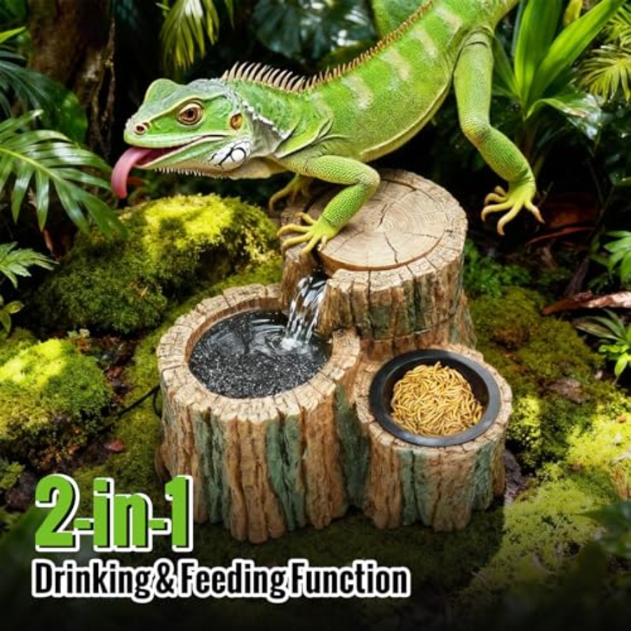 Фонтан-поилка для рептилий 2-в – обзор и цена Water Dish Reptile